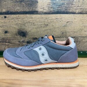 New Saucony Men's Charcoal and Tangerine Sneakers